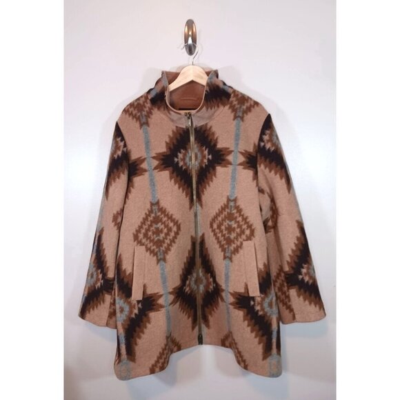 Pendleton Western Aztec Cowboy Southwestern Wool Blend Jacket Size XL